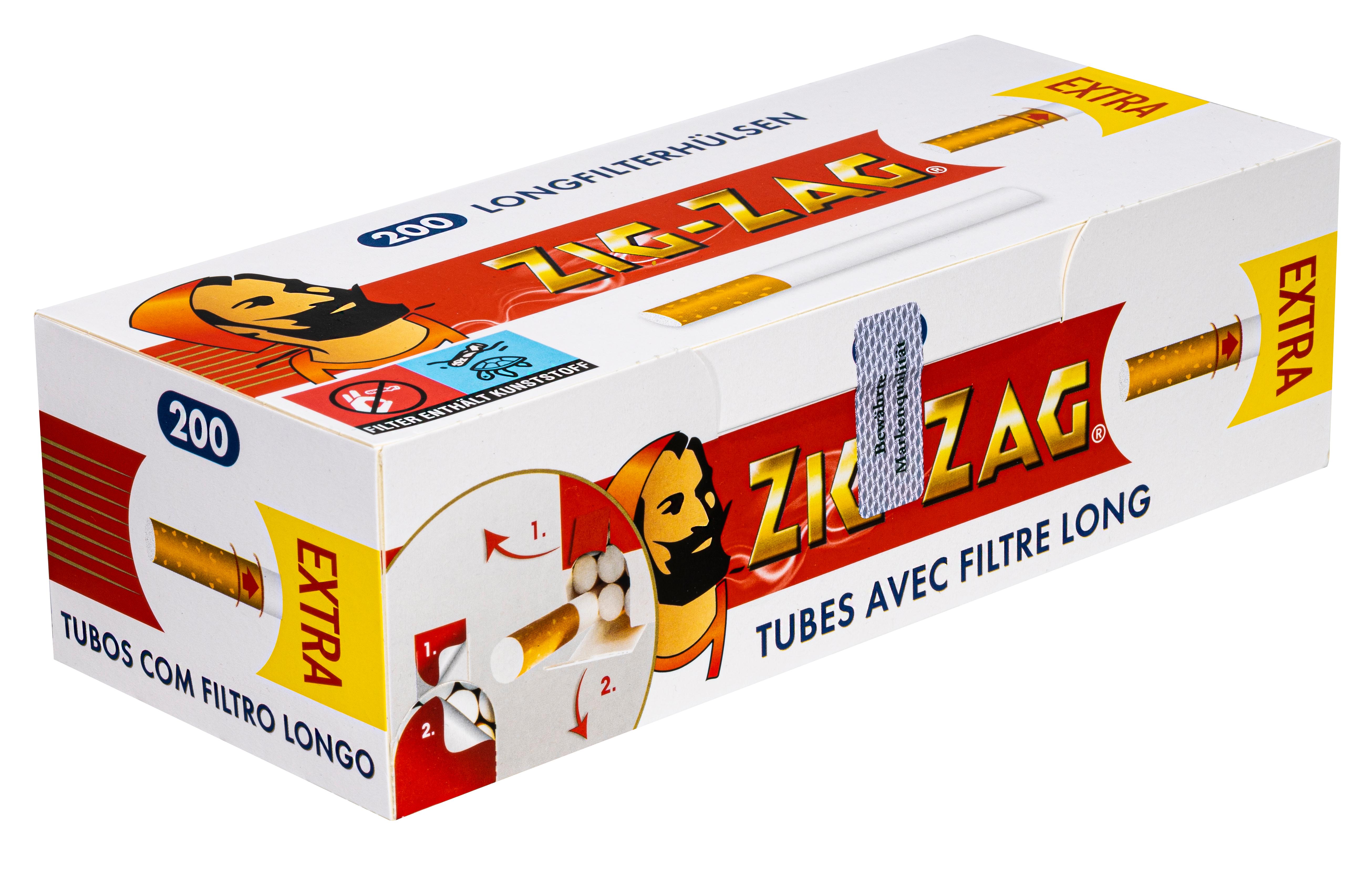 ZIG-ZAG Zigarettenhülsen Extra 1 Packung 200 Stück