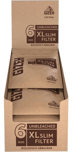 Gizeh Pure XL Slim Filter Regular Size 1 Packung 120 Stück