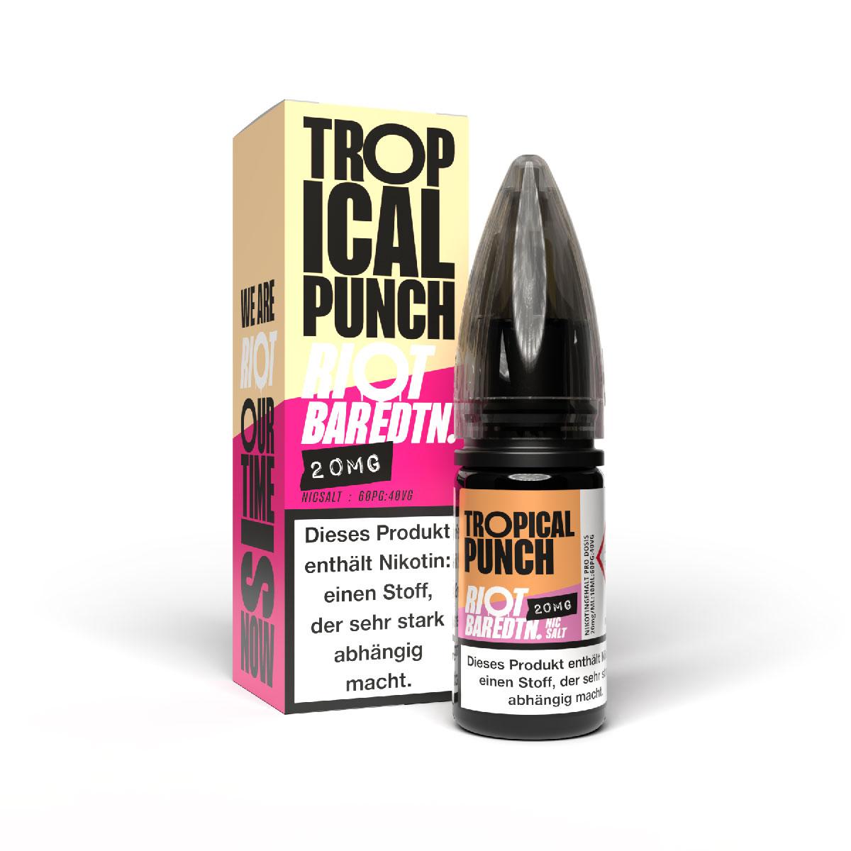 Riot Salt Tropial Punch Liquid 20mg 1 Packung