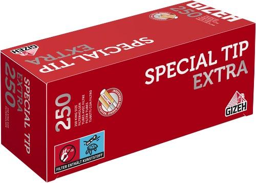 Gizeh Special Tip Extra Hülsen 1 Packung 250 Stück