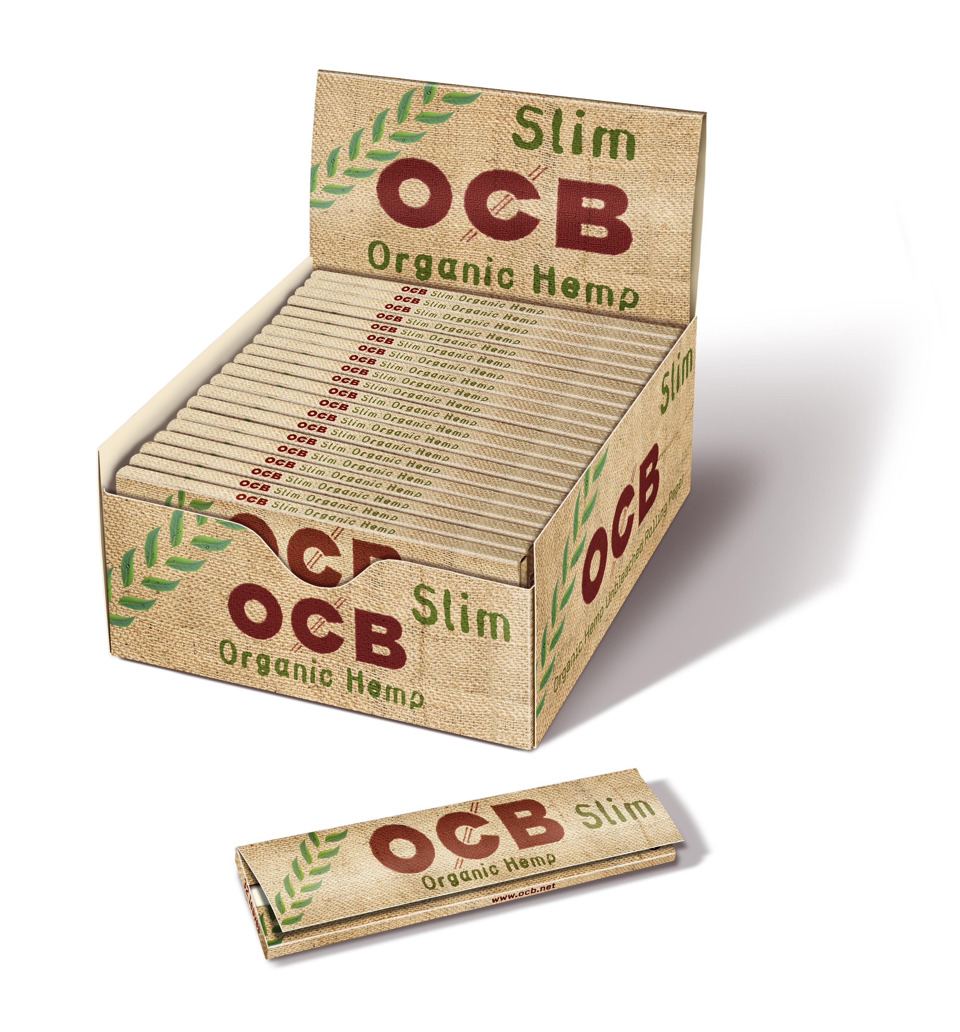 OCB Zigarettenpapier Hemp Slim 1 Stange 50x32 Stück