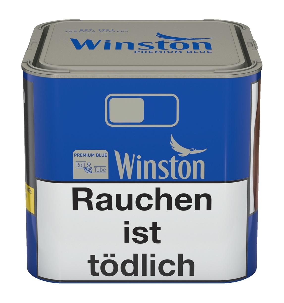 Winston Premium Blue Zigarettentabak S 1 Dose 58 Gramm