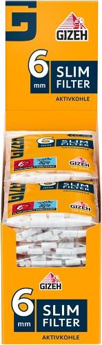 Gizeh Kohledrehfilter Slim 1 Stange