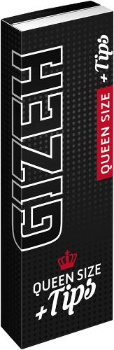 Gizeh Black Queen Size + Tips 1 Packung 50 Stück