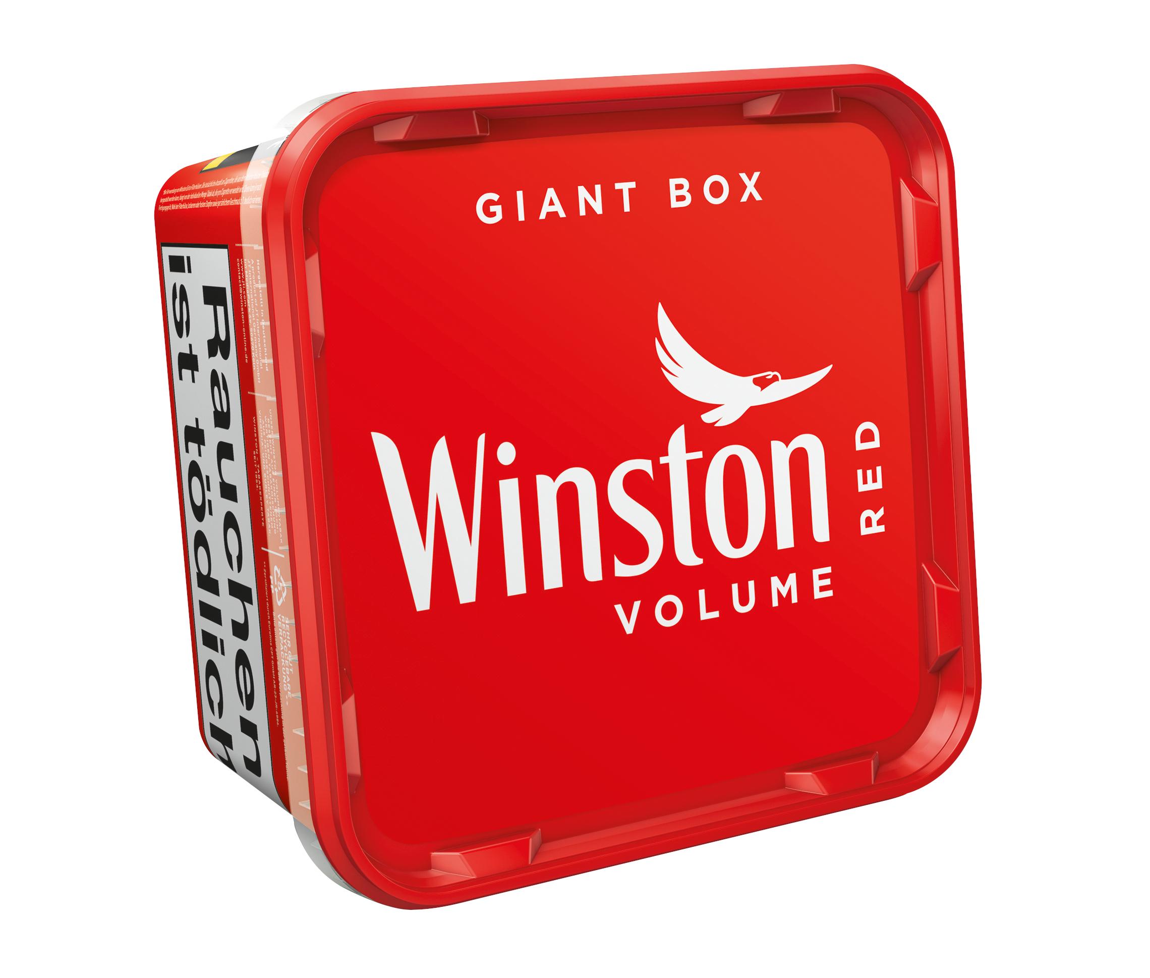 Winston Volumentabak Red Giant Box 1 Eimer