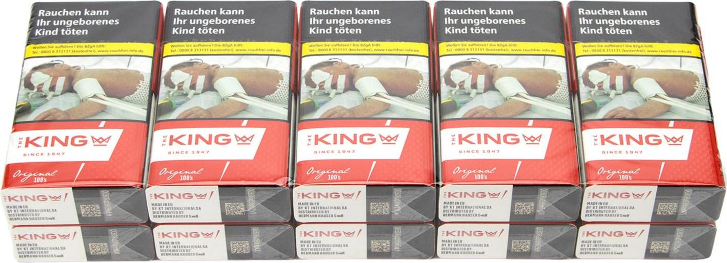 King Red KS Zigaretten  1 Stange 10x20 Stück
