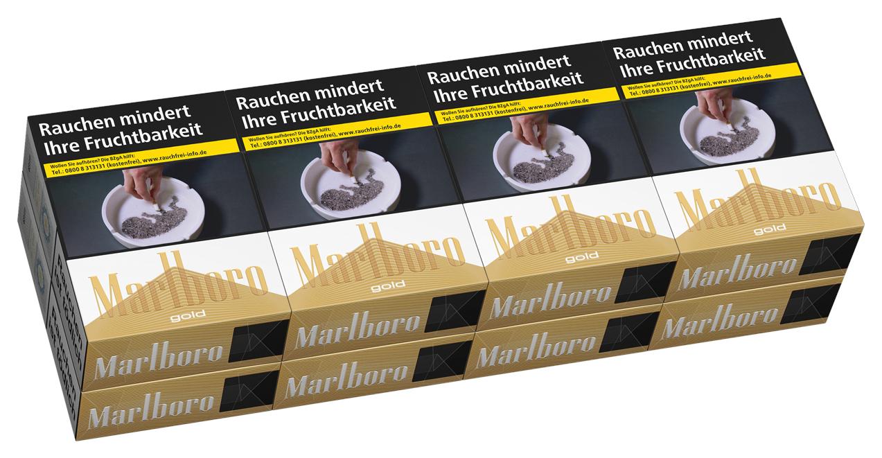 Marlboro Gold 4XL Zigaretten 1 Stange 8x34 Stück