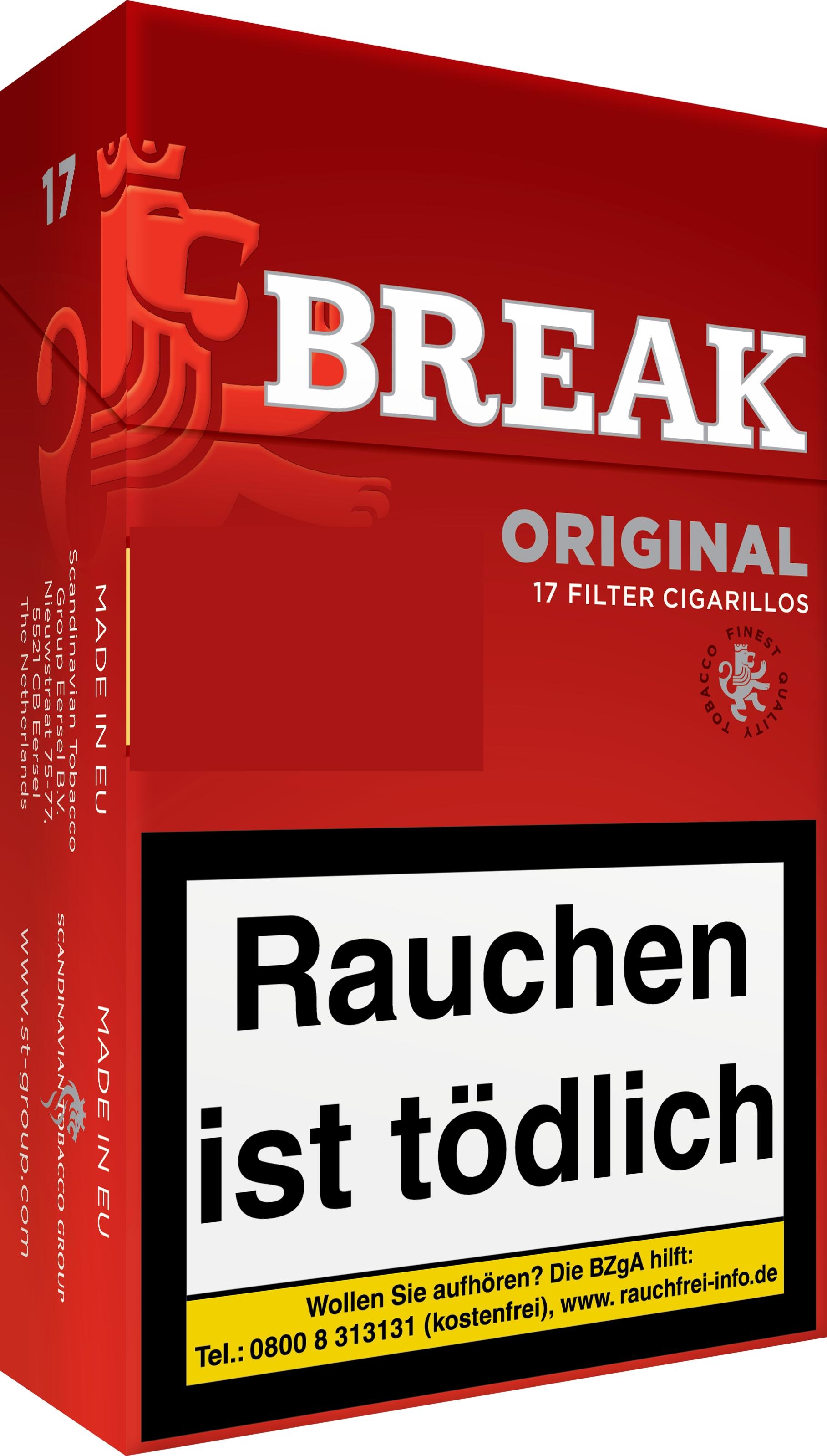 Break Zigarillos Original 1 Packung