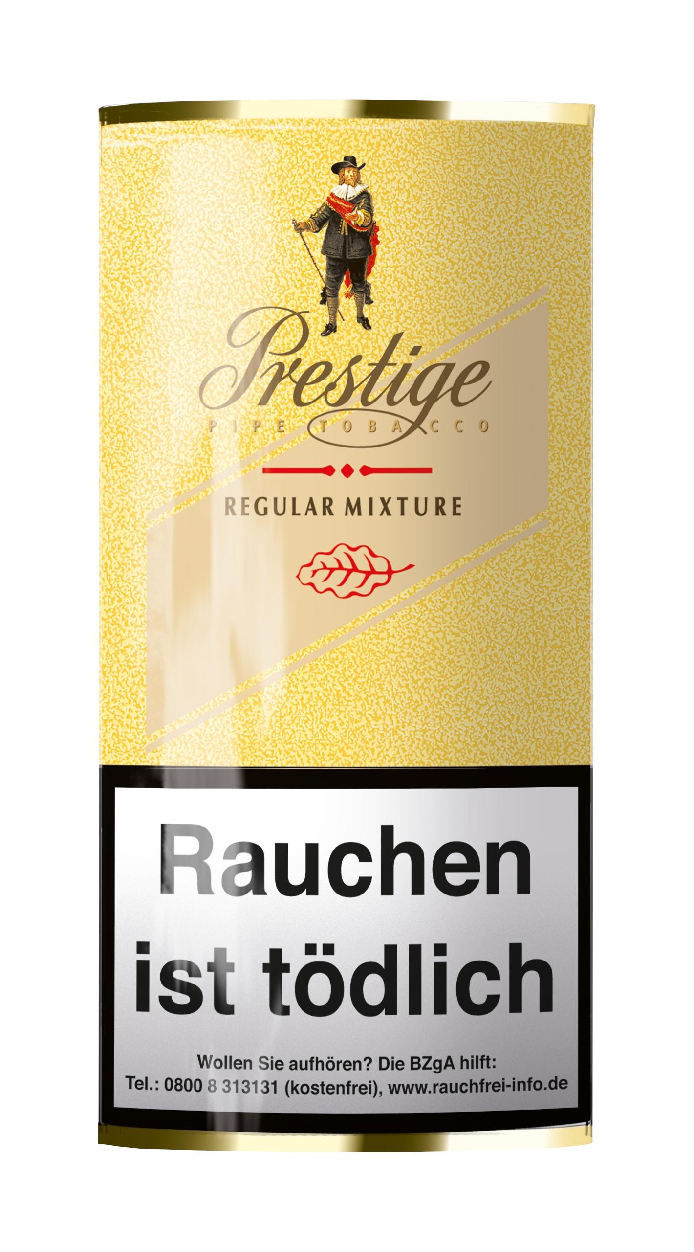 Prestige Pfeifentabak Regular Mixture 1 Pouch 50 Gramm