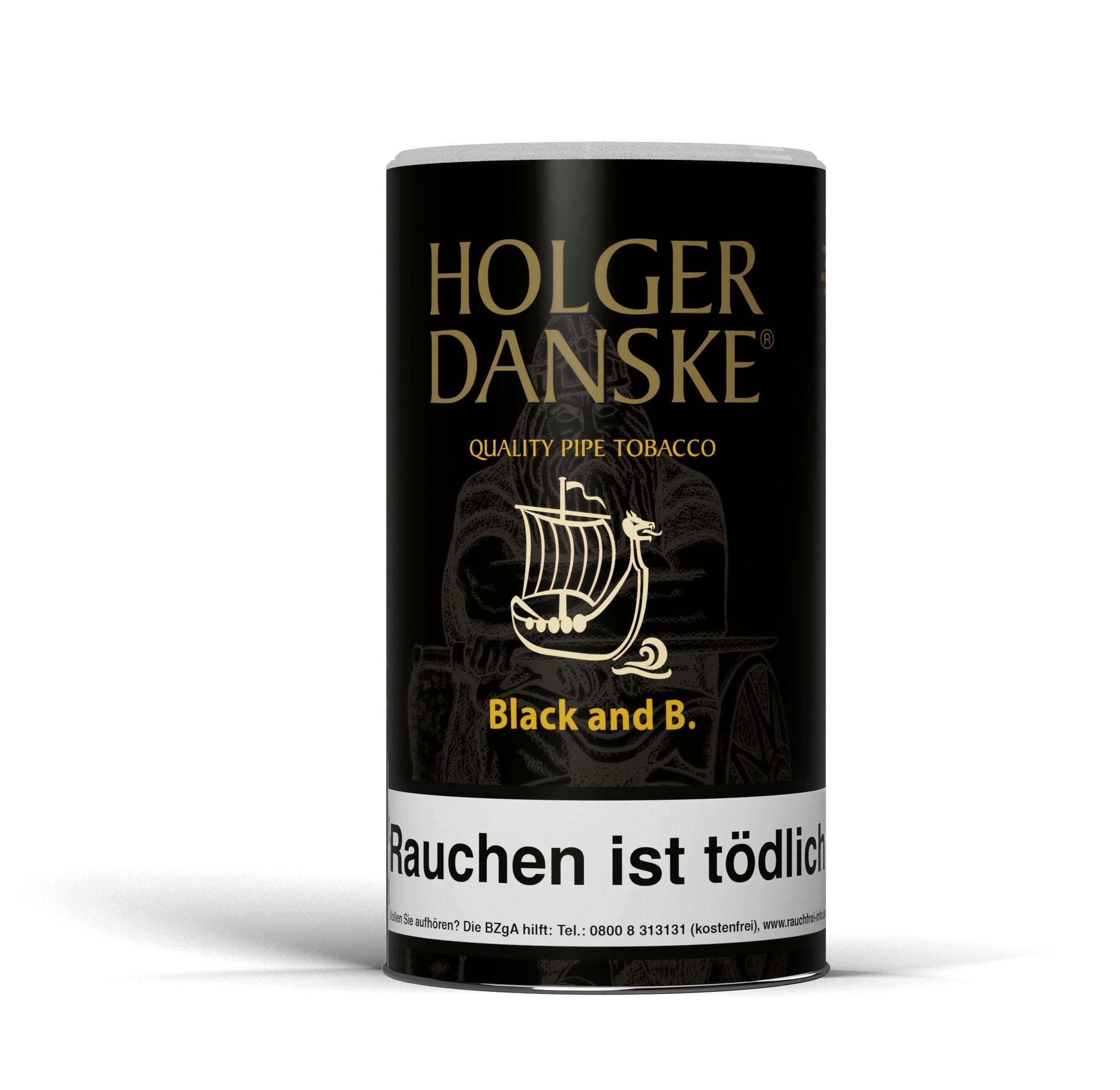 Holger Danske Pfeifentabak Black & Bourbon 1 Dose