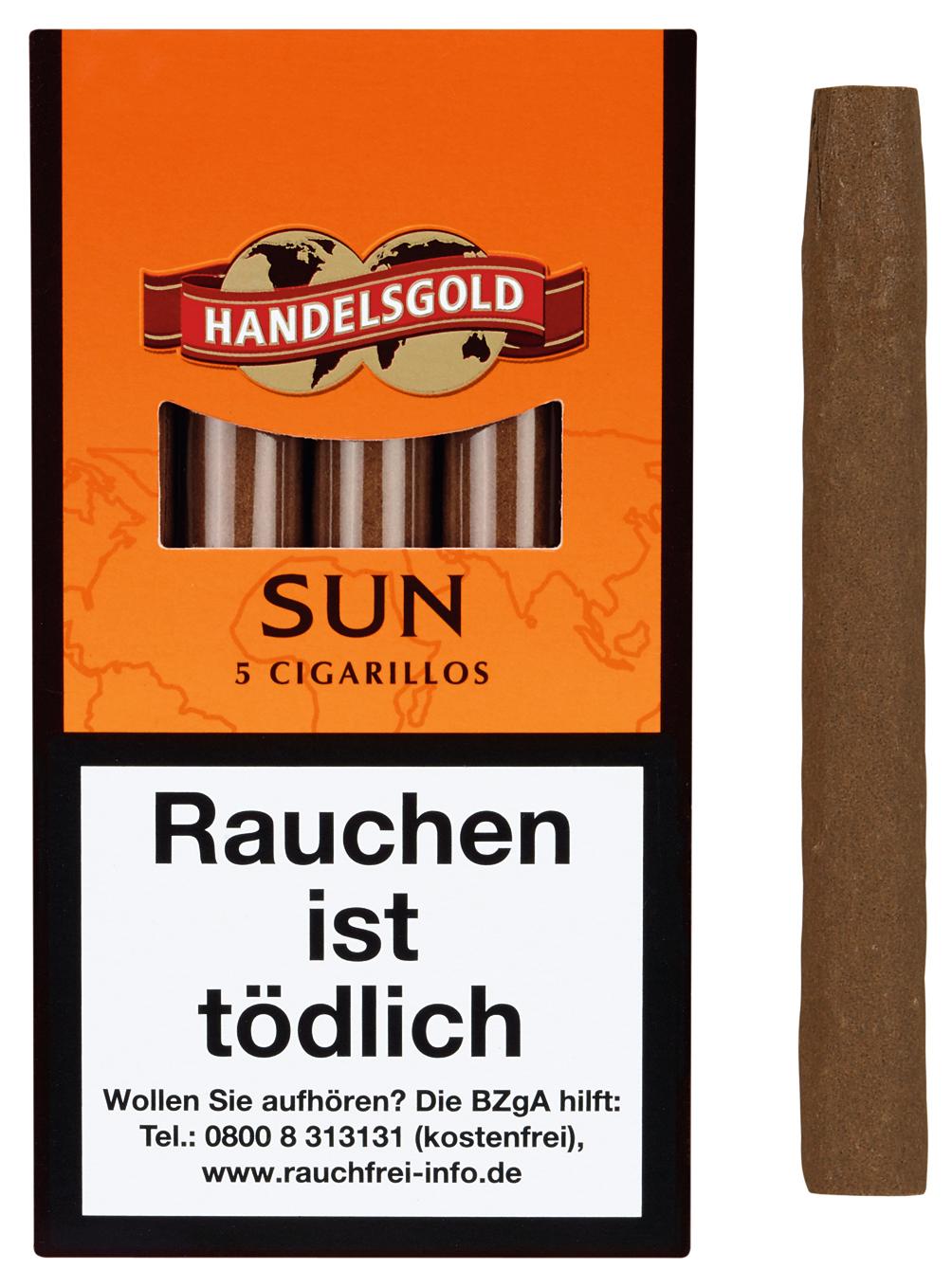 Handelsgold Zigarillos 209 Sun (Peach) 1 Packung