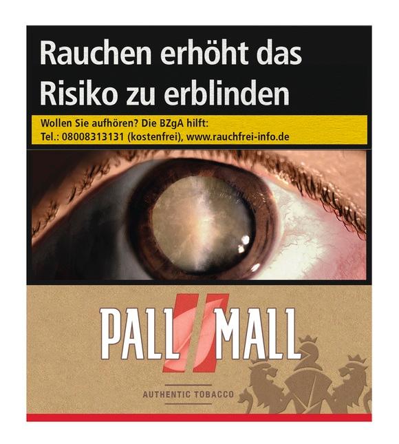 Pall Mall Authentic Red Xtra 1 Stange 8x36 Stück