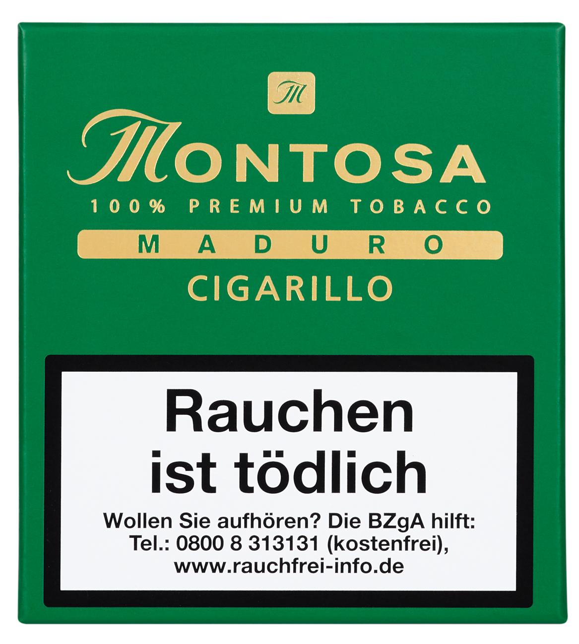 Montosa Maduro Zigarillos 1 Packung 20 Stück