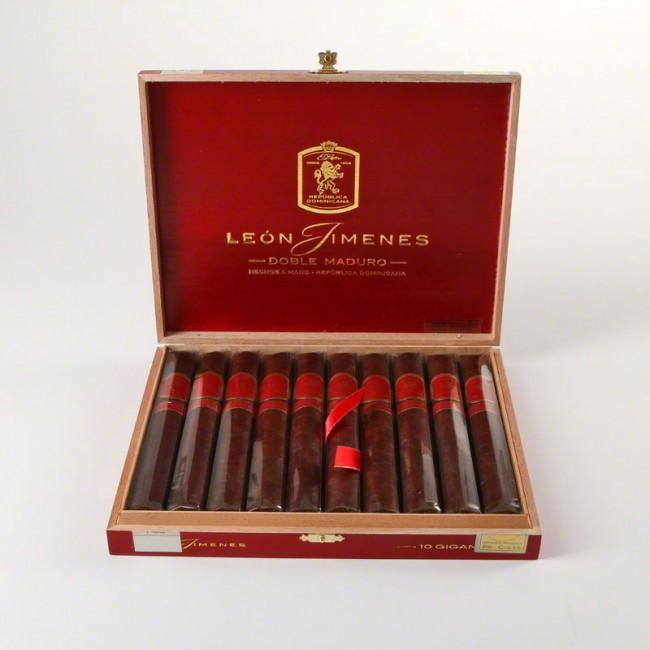 Leon Jimenes Zigarre Double Maduro Gigante 1 Packung 10 Stück