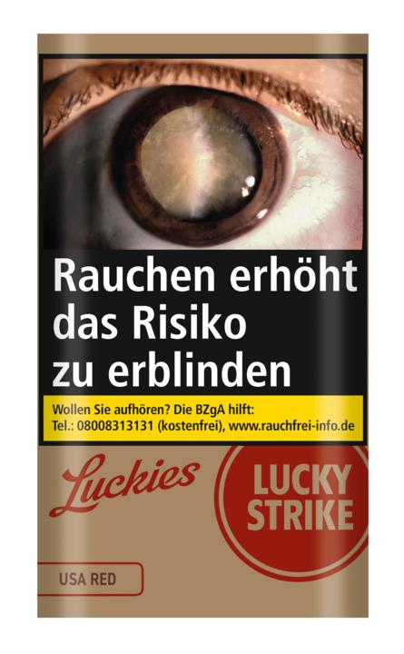 Lucky Strike Zigarettentabak USA Red 1 Gebinde