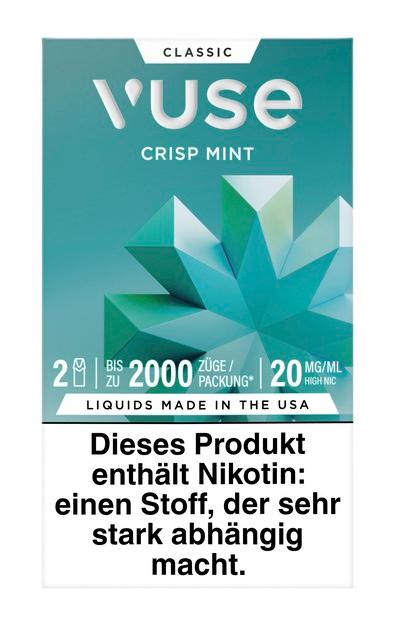 Vuse Pod Crisp Mint 18mg 1 Packung 2 Stück