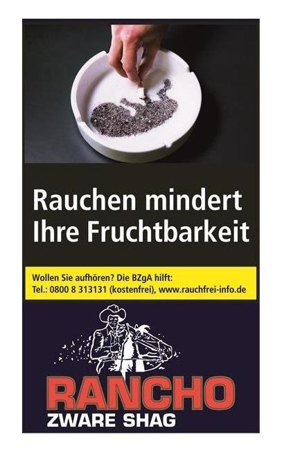 Rancho Zigarettentabak Zware Shag 1 Stange 5x40 Gramm