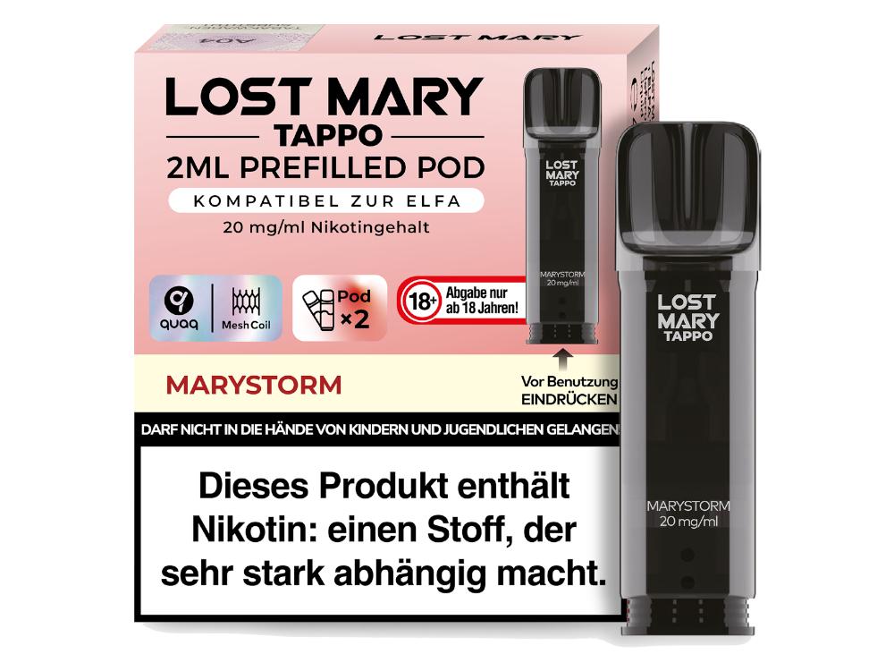 Lost Mary TAPPO Pods Marystorm 1 Packung 2 Stück
