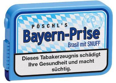 Pöschl´s Bayern-Prise Schnupftabak Brasil mit Snuff 1 Packung