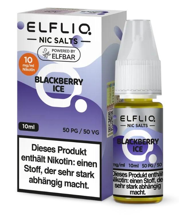 ELFLIQ - Blackberry Ice 10mg 1 Packung 1 Stück
