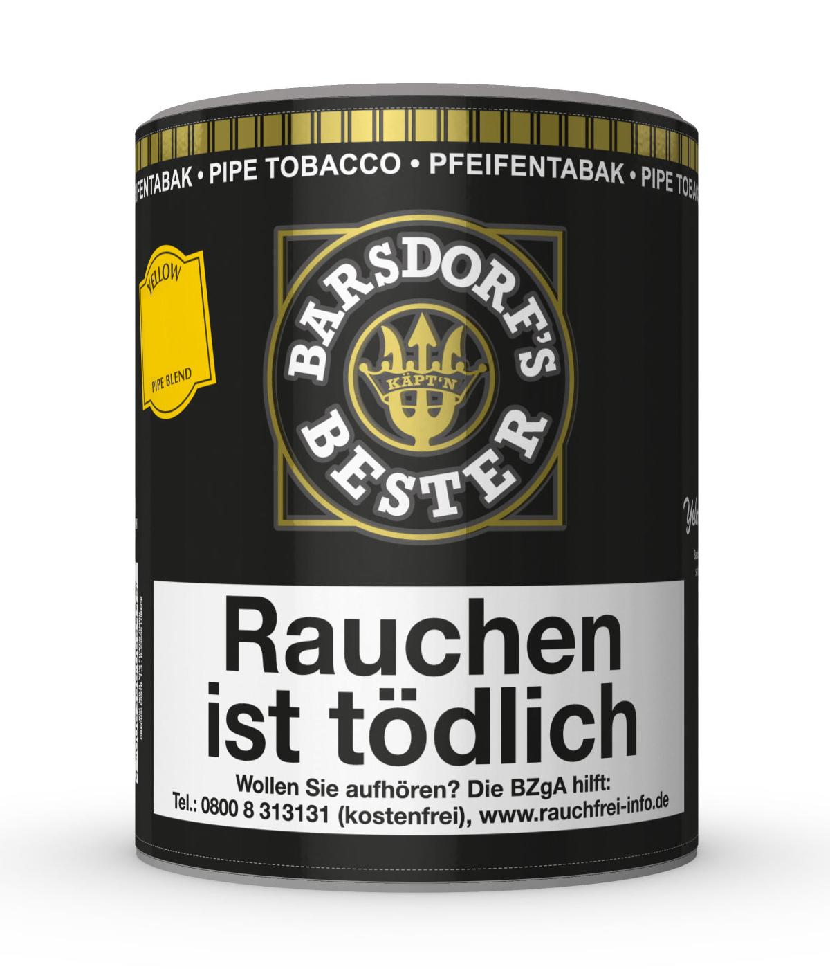 Barsdorf´s Bester Pfeifentabak Yellow Blend 1 Dose