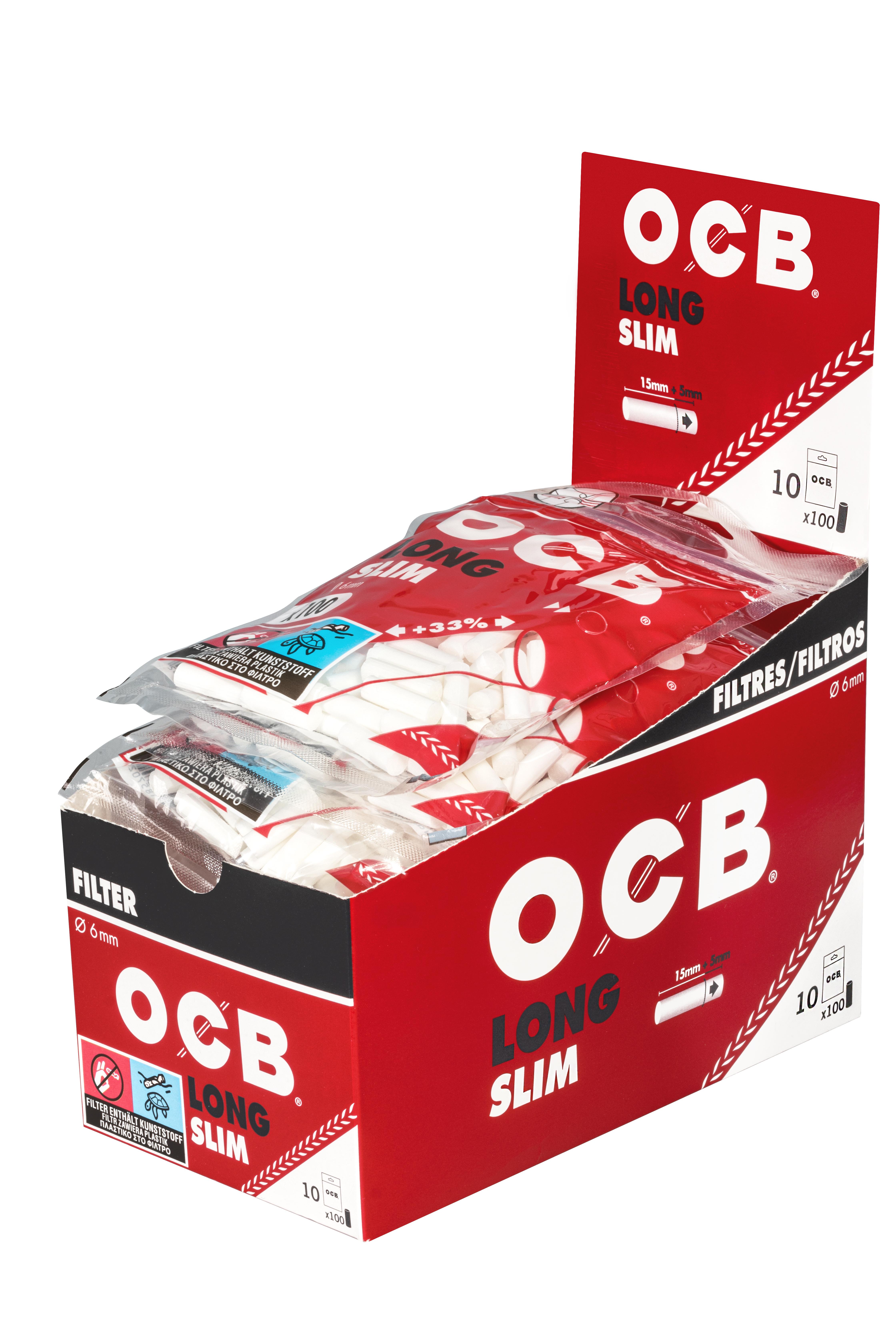 OCB Long Slim Filter 6mm 1 Stange