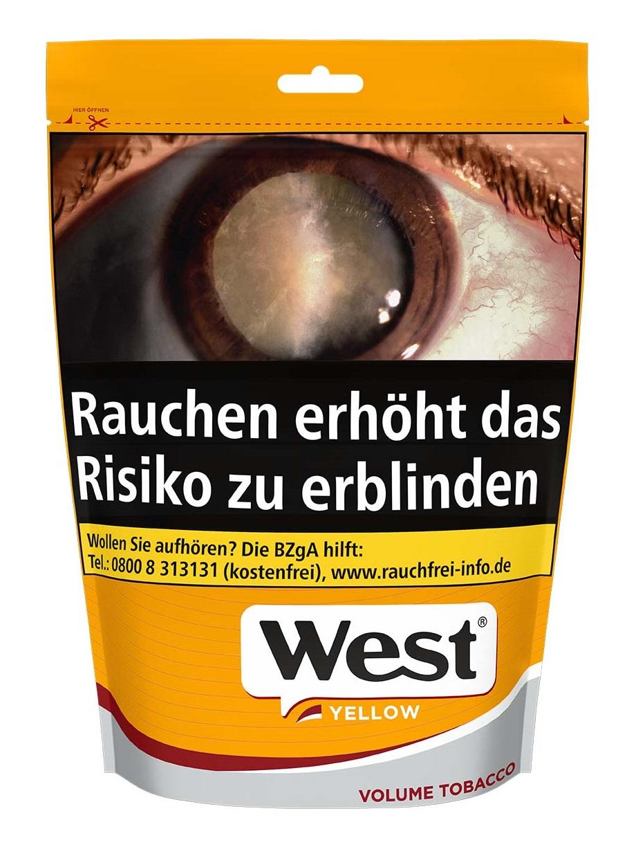 West Yellow Volumentabak 1 Beutel