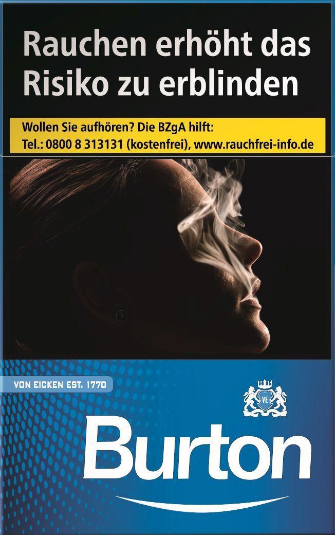 Burton Zigaretten Blau L 1 Packung