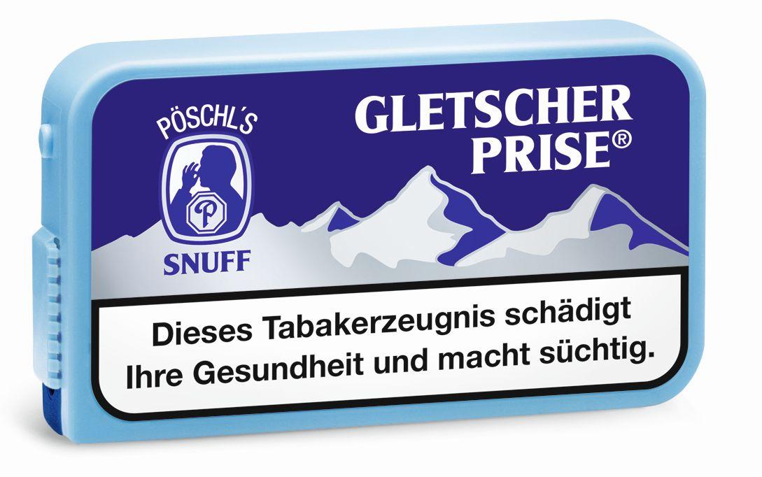 Pöschl´s Gletscherprise Schnupftabak  Nachfüllbox 1 Packung 15 Gramm