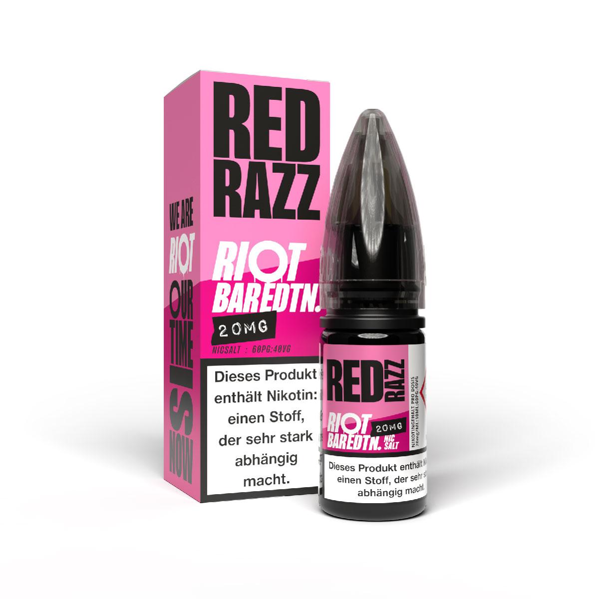 Riot Salt Red Razz Liquid 20mg 1 Packung