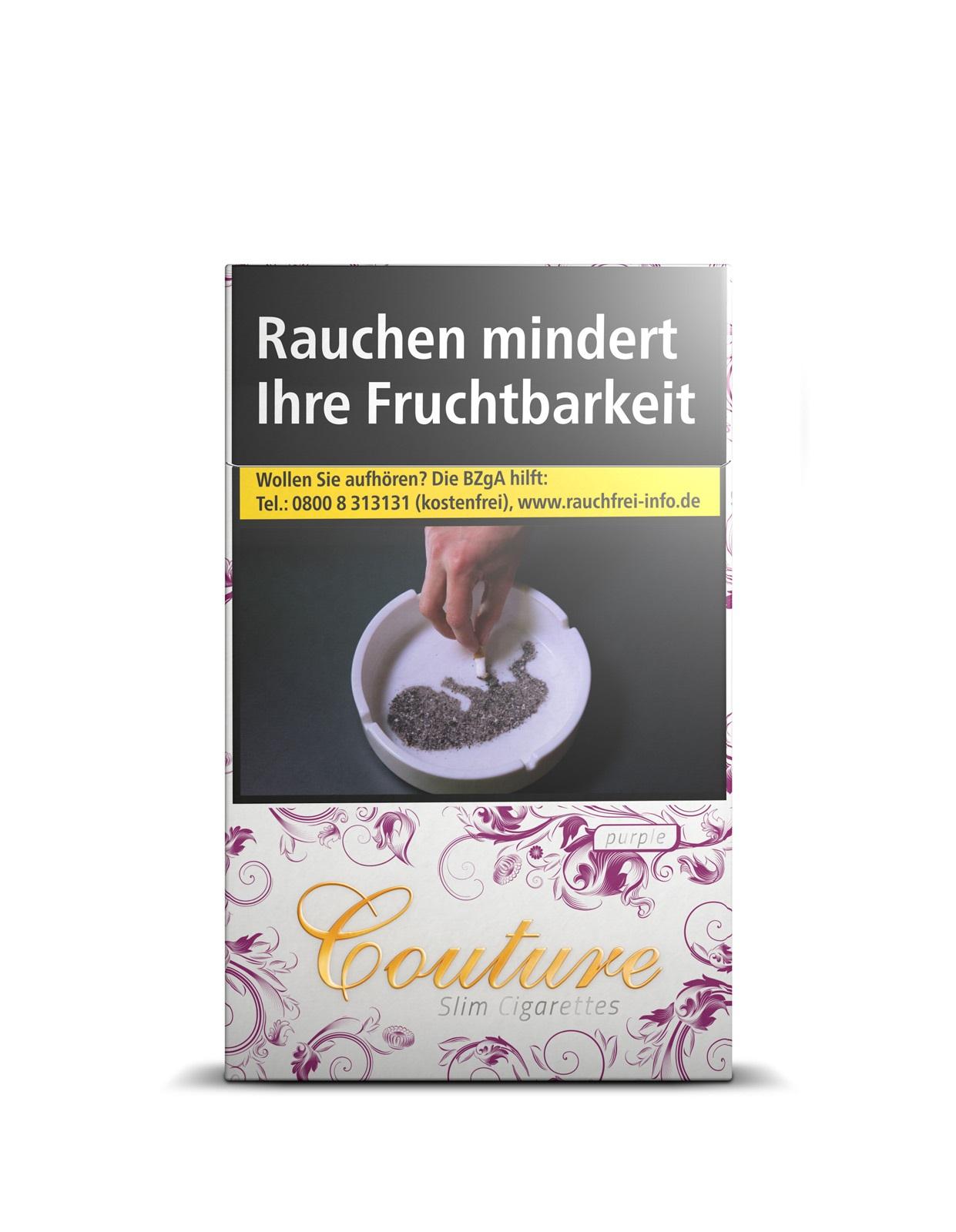 Couture Purple Zigaretten 1 Packung