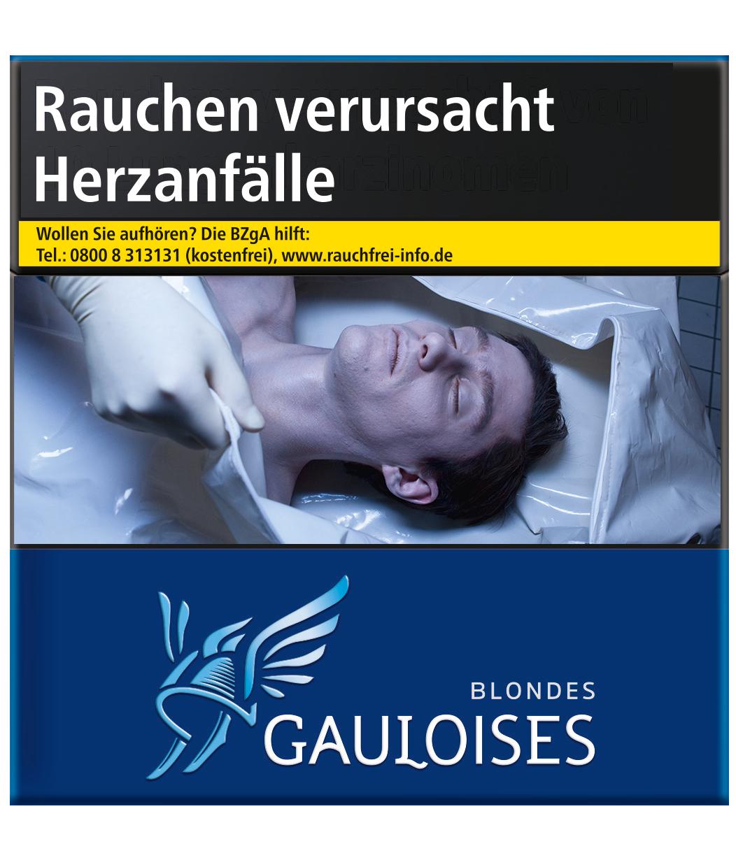 Gauloises Blondes Blau Zigaretten 1 Packung 35 Stück