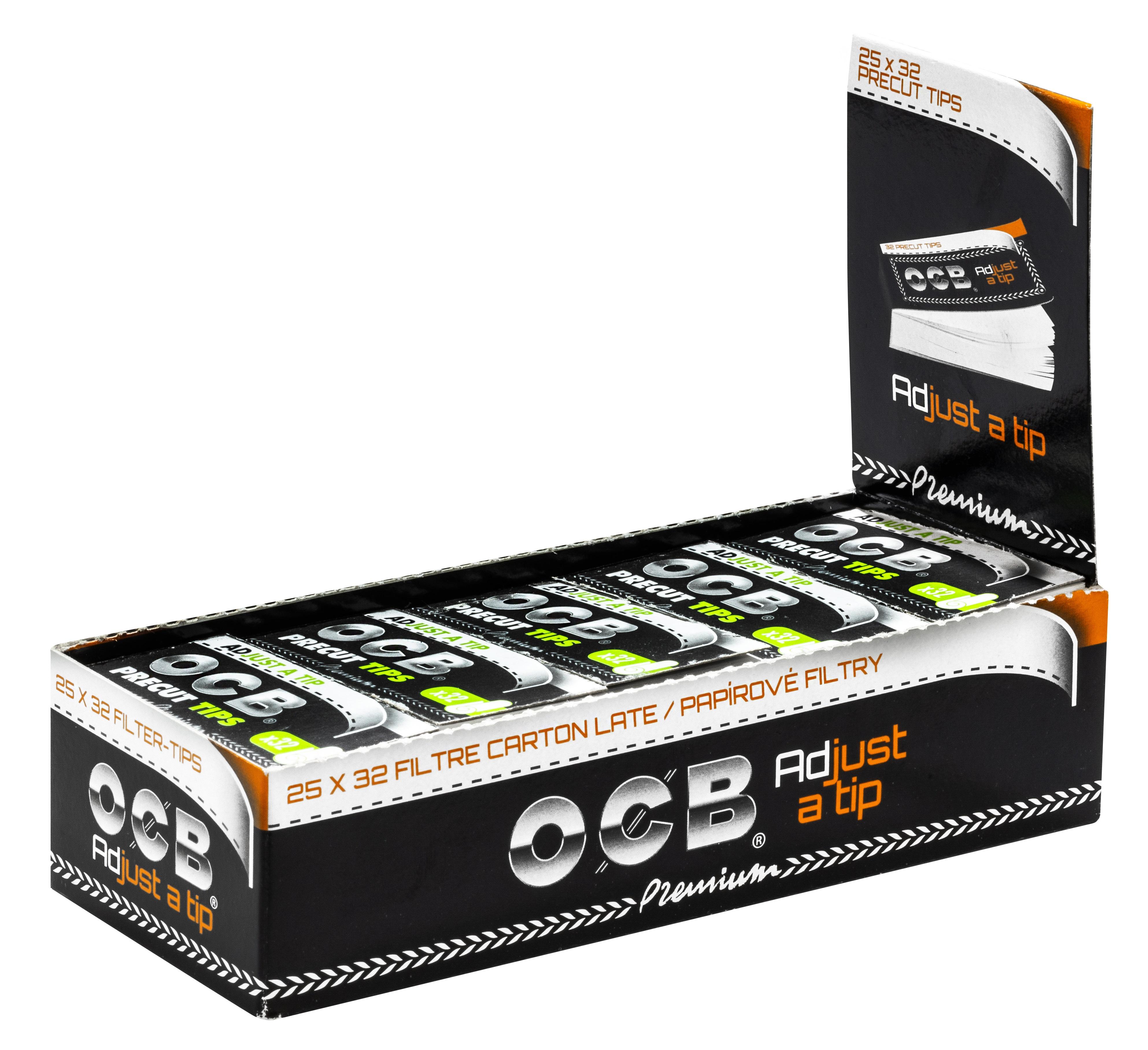 OCB Precut Filter 1 Packung 32 Stück