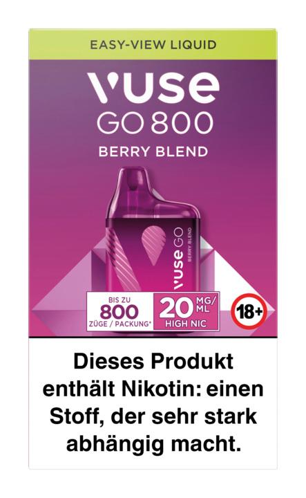 Vuse Go 800 (Box) Berry Blend 1 Packung 1 Stück