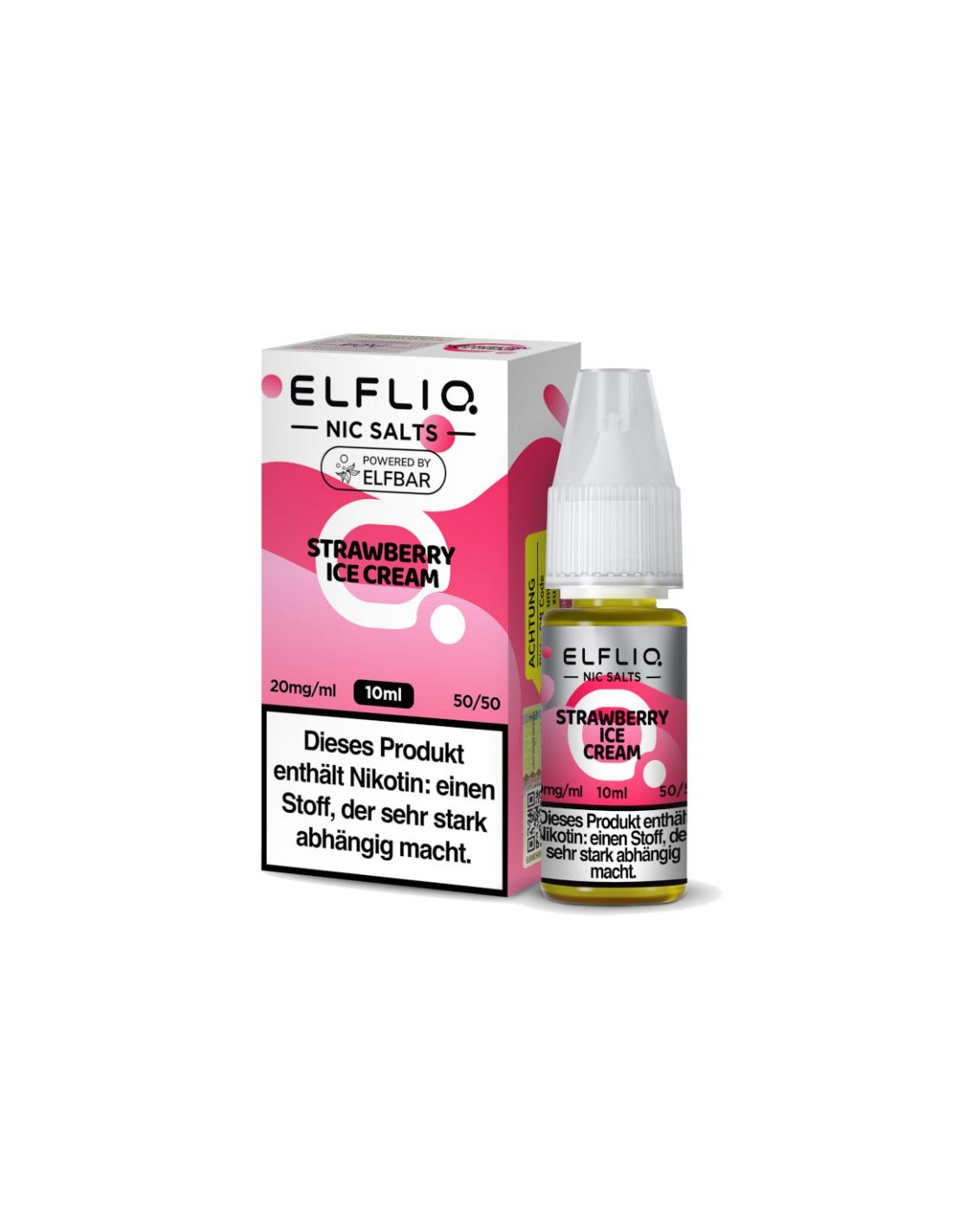 ELFLIQ by Elfbar Strawberry Ice Cream 20mg 1 Packung