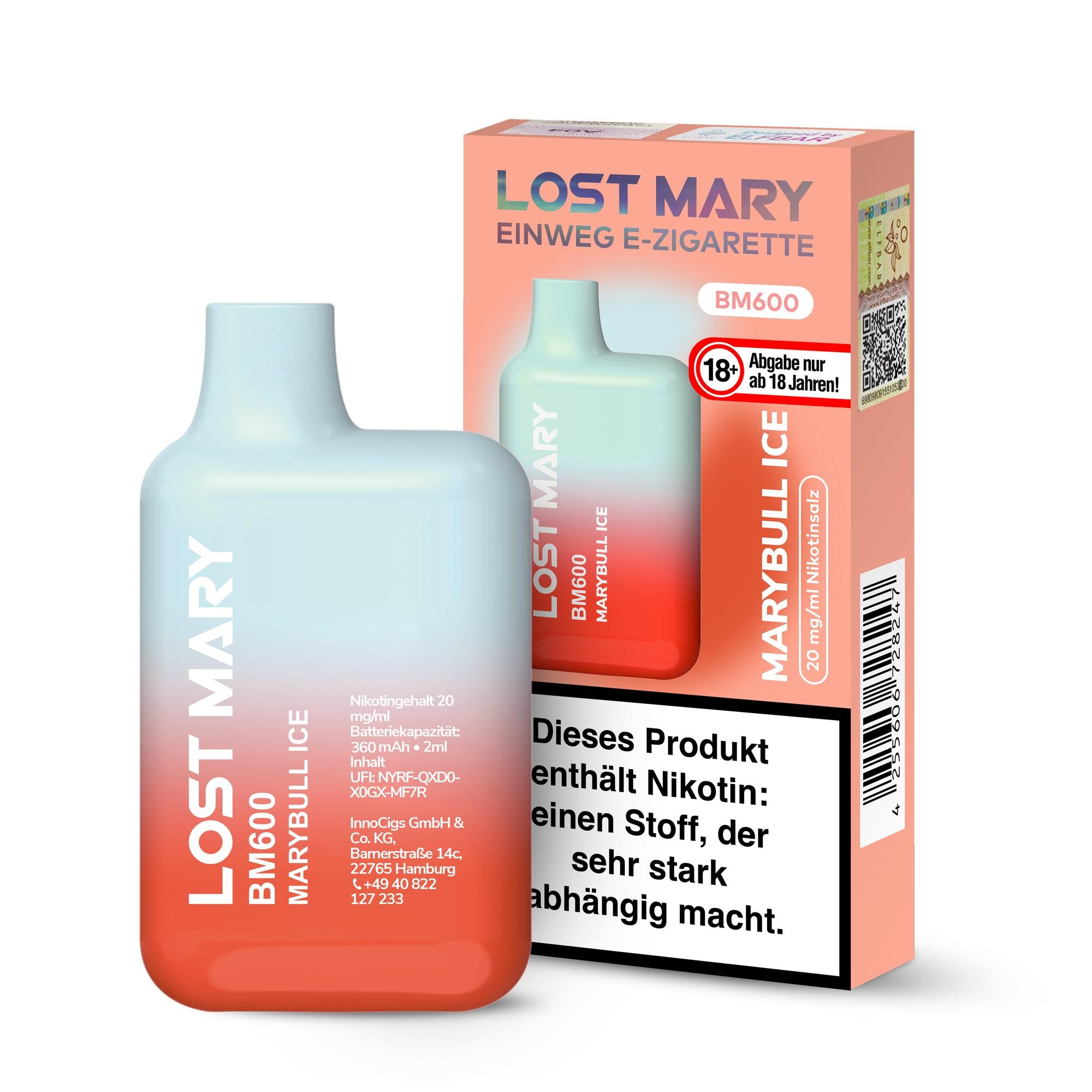 Lost Mary by Elf Bar Marygy Ice 1 Packung