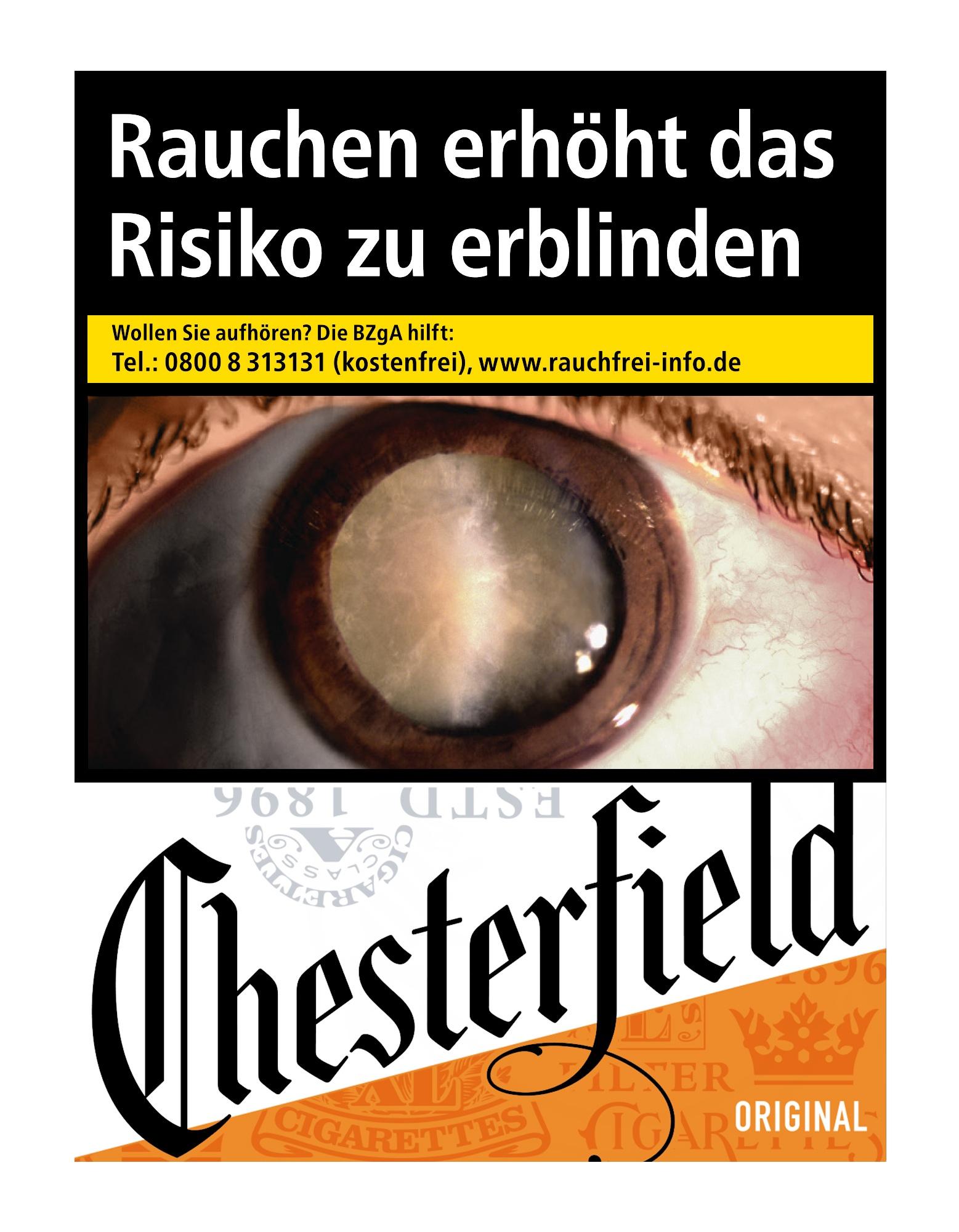 Chesterfield Original XL Zigaretten 1 Packung 24 Stück