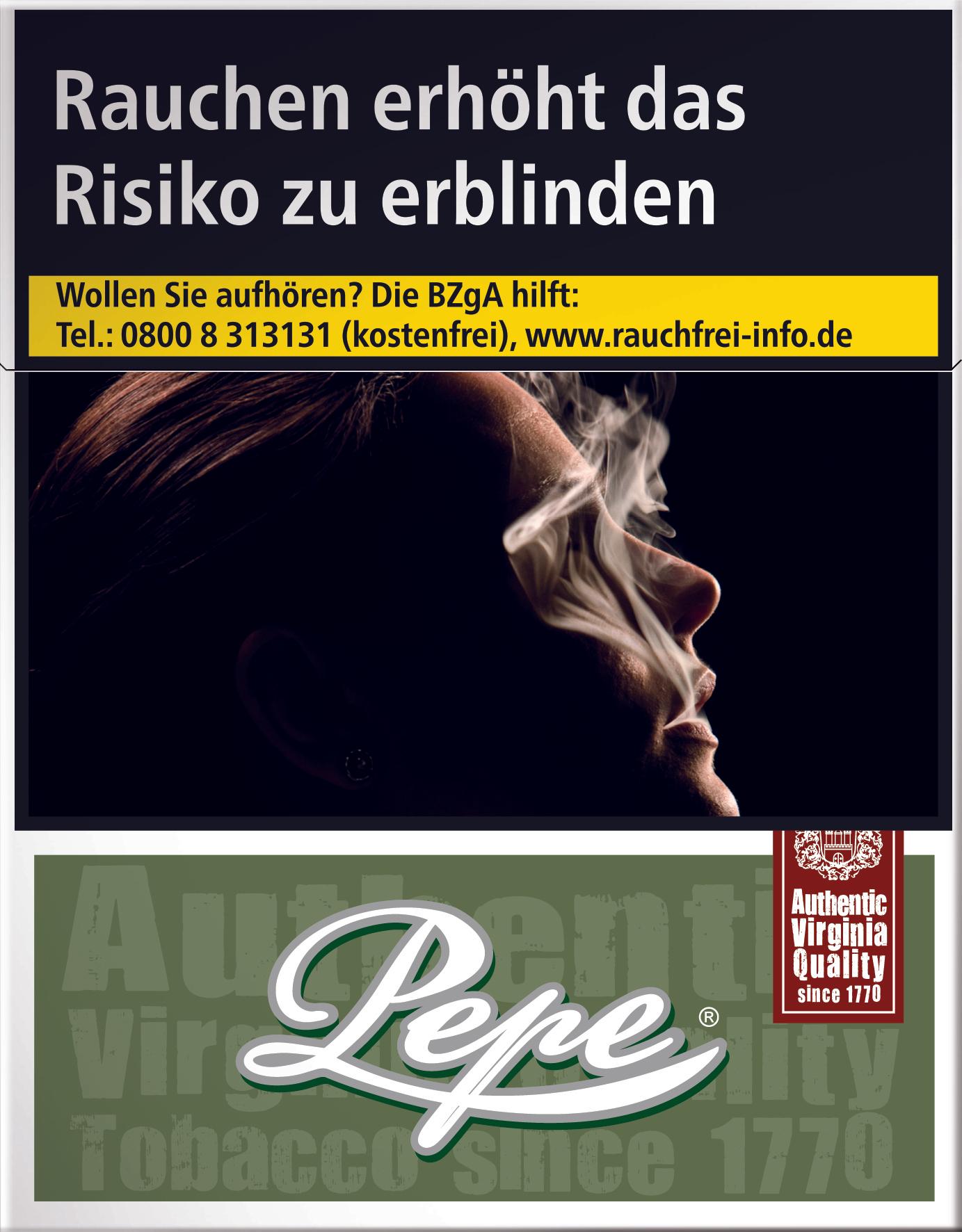 Pepe Zigaretten Rich Green BP 1 Stange