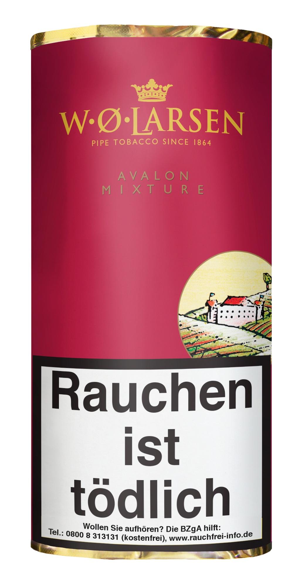 W.O. Larsen Avalon Mixture Pfeifentabak  1 Stange 5x50 Gramm