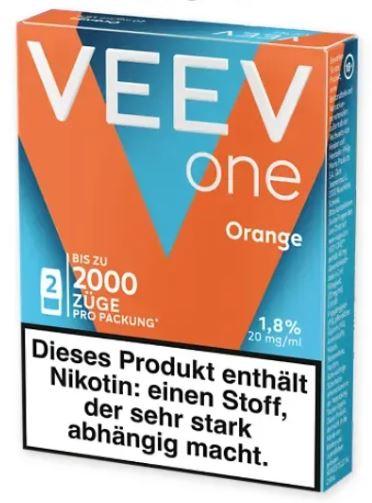 Veev One Pod Orange 20mg 1 Packung 2 Stück
