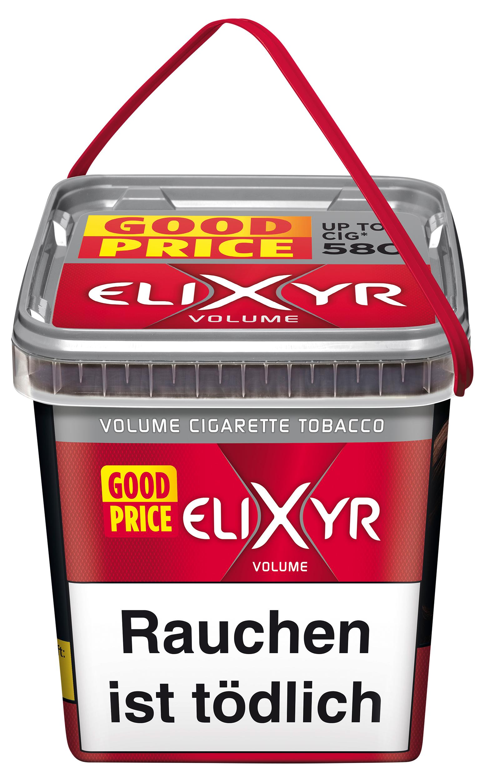 Elixyr Volumentabak Red 1 Eimer