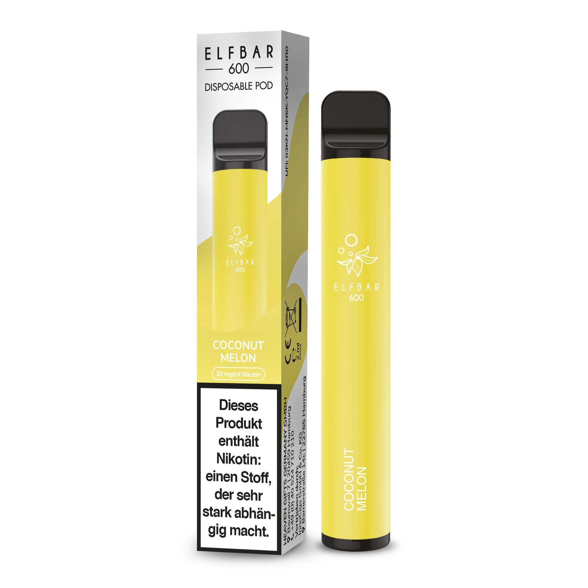 Elfbar 600 Coconut Melon 1 Packung