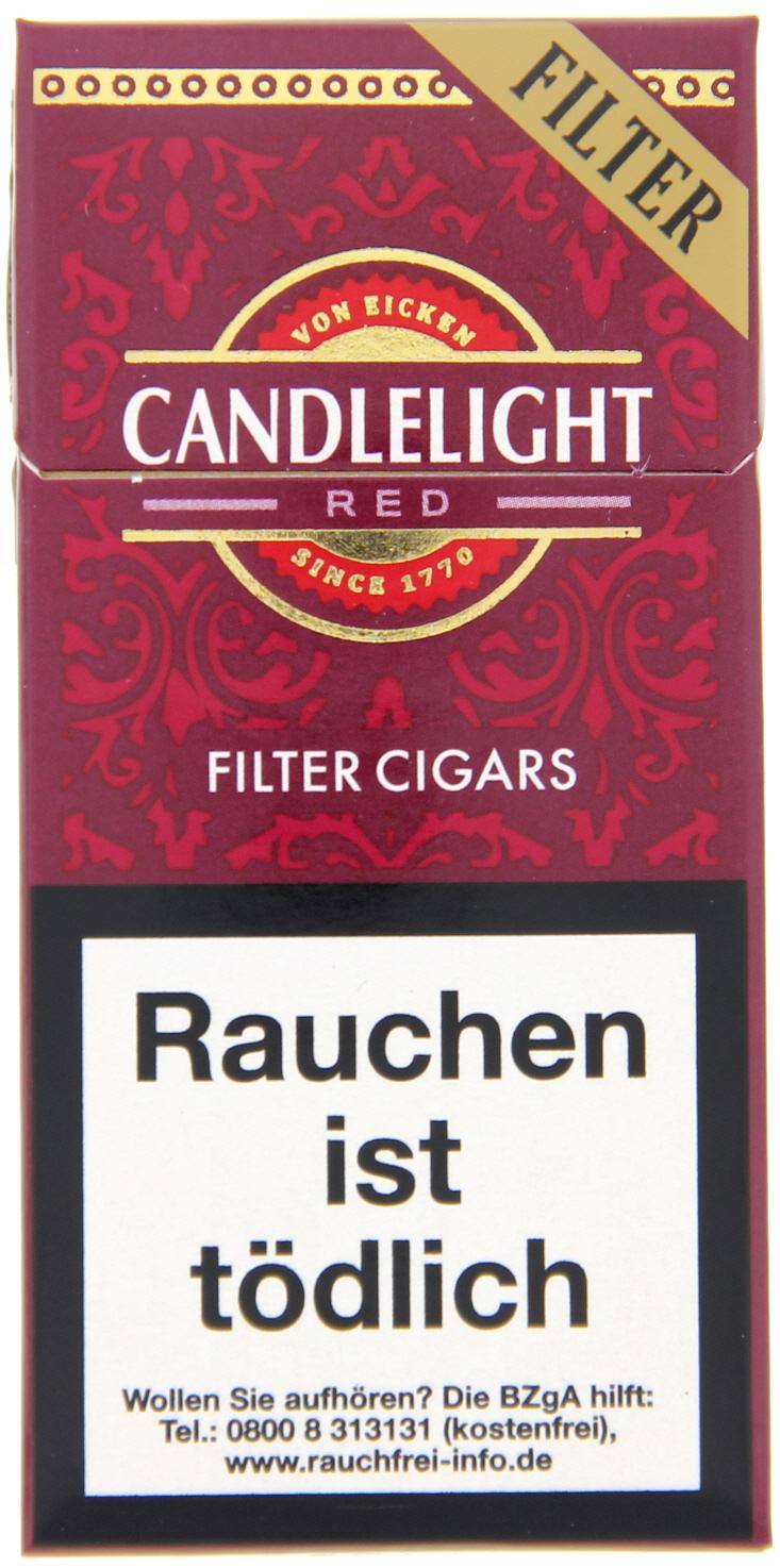 Candlelight Zigarren Senorita Club Red (Cherry) 1 Packung