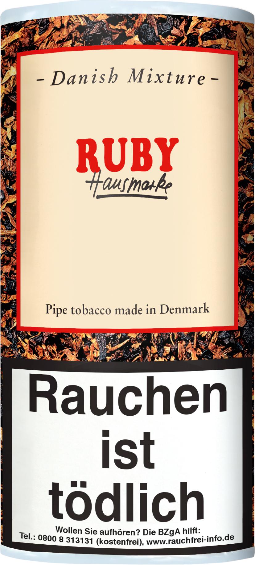 Danish Mixture Pfeifentabak Ruby 1 Packung