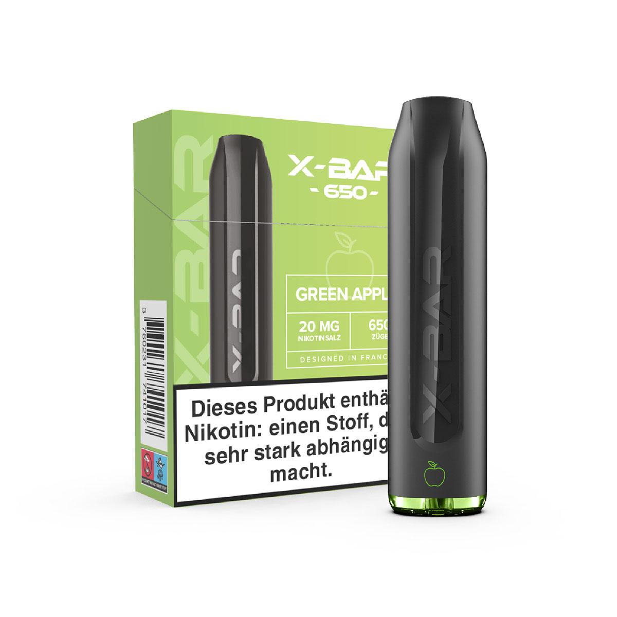 X-Bar Mini Green Apple 1 Packung