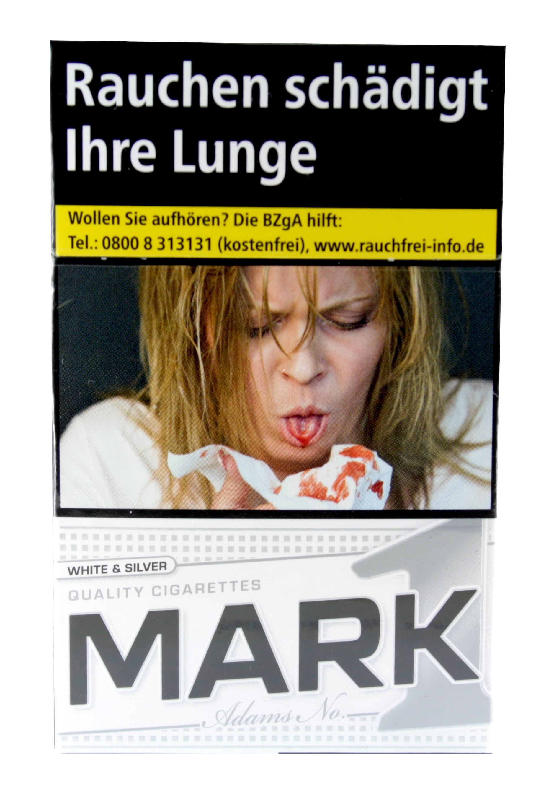 Stange Mark 1 White & Silver Zigaretten bestehend aus 10 Packungen zu je 20 Stück mit American Blend Tabakmischung.