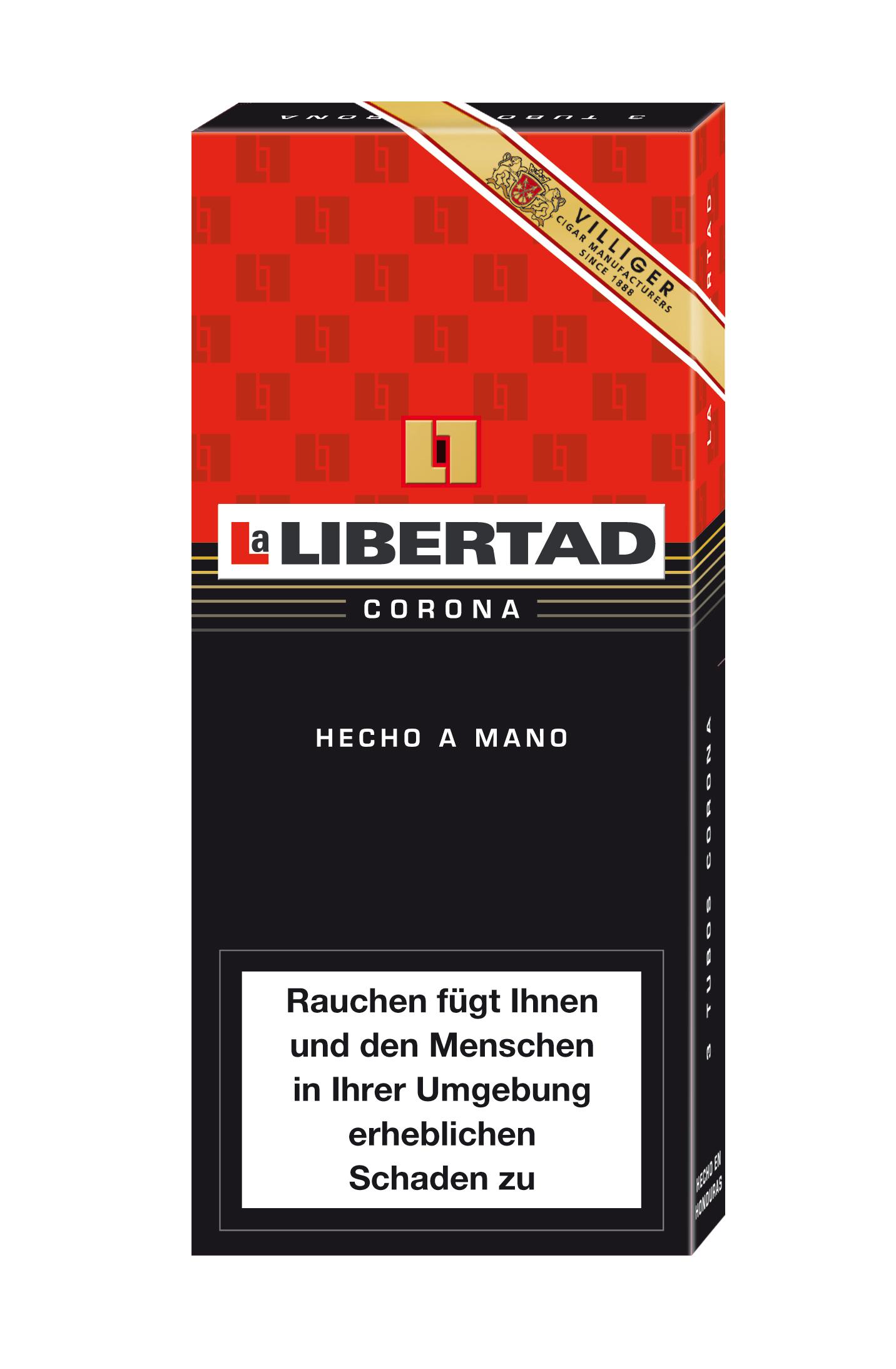 La Libertad Zigarren Corona Tubo 1 Packung