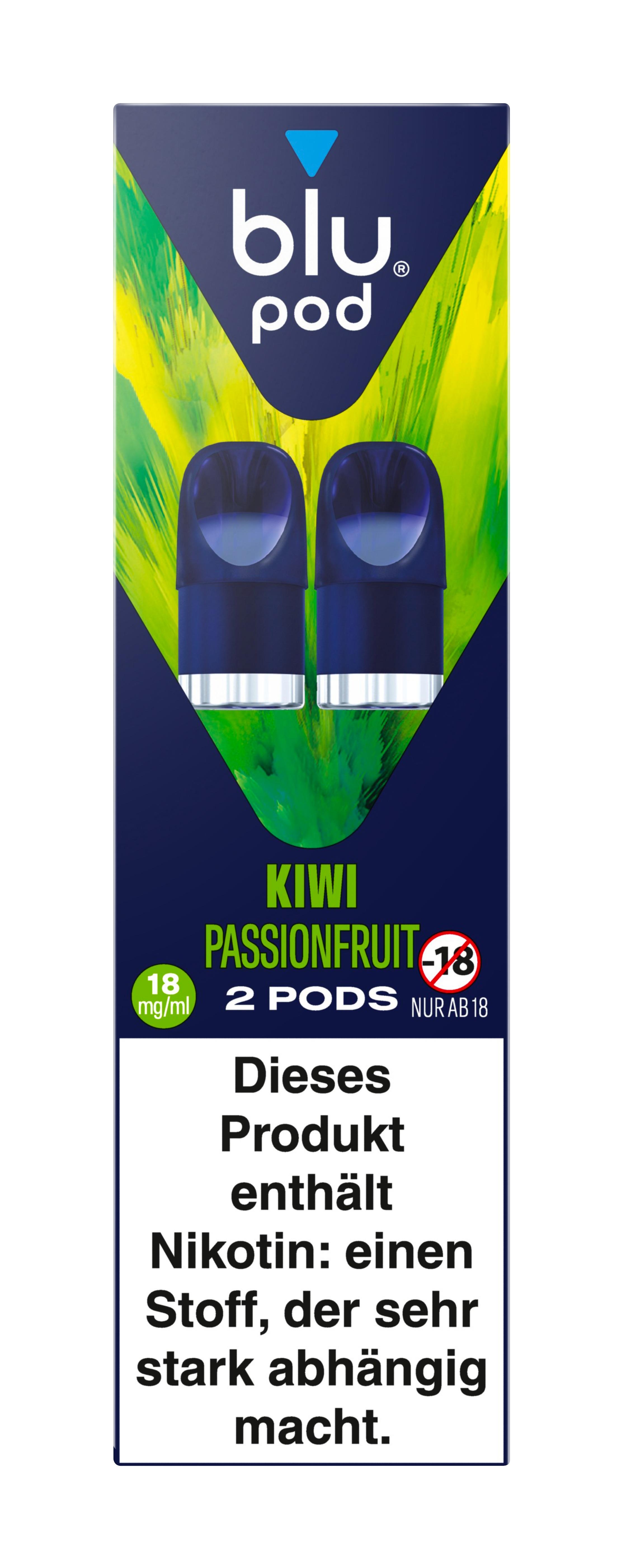 blu Pod Kiwi Passionfruit 18mg 1 Packung