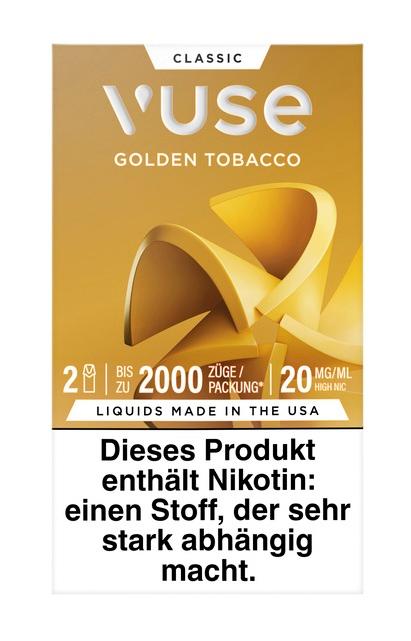 Vuse Pod Golden Tobacco 18mg 1 Packung 2 Stück