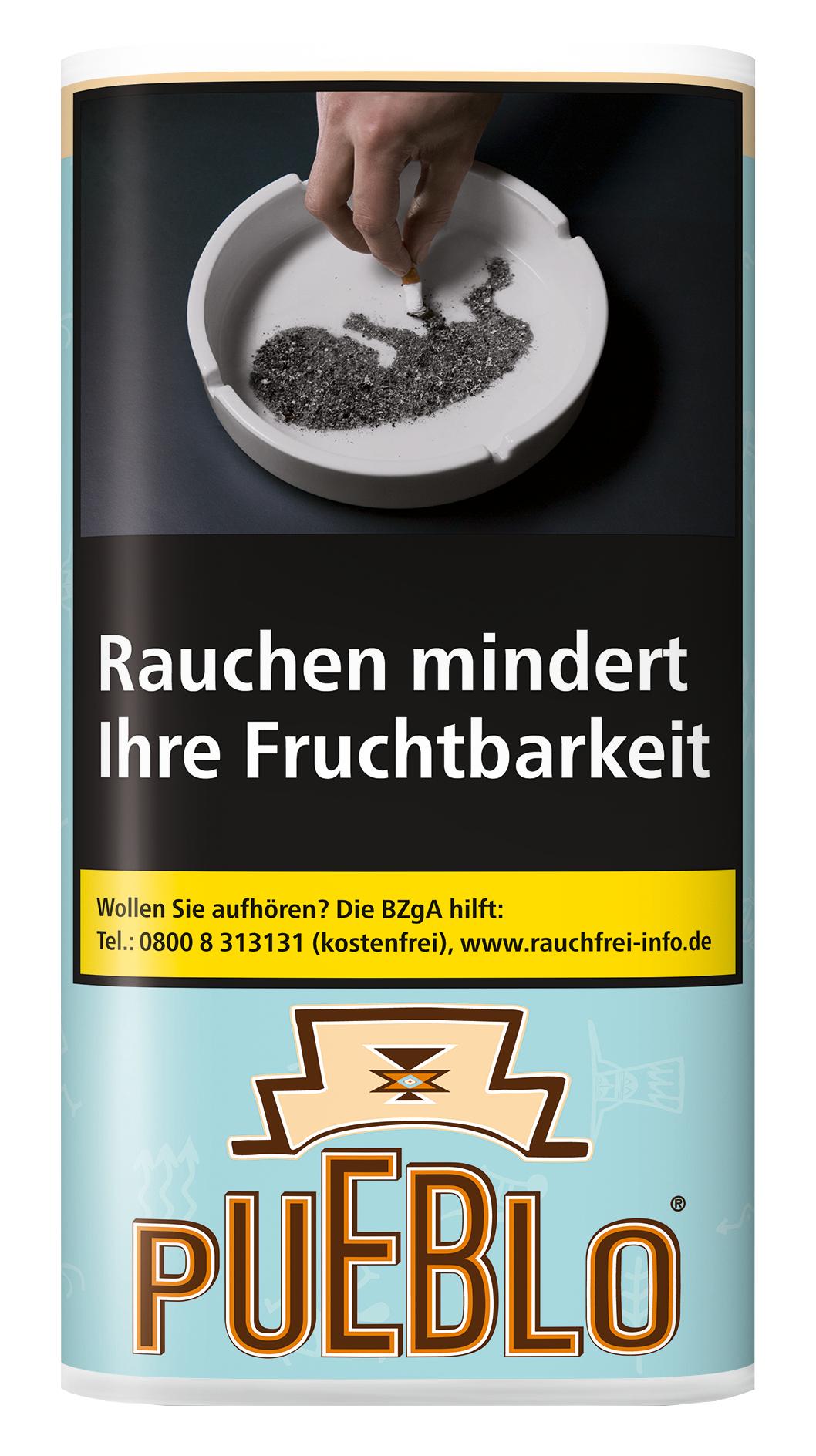 Pueblo Zigarettentabak Blue 1 Gebinde 10x30 Gramm